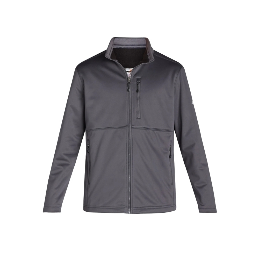 Ozark Trail NWT Men's Grey Softshell Fleece Lined Performance Jacket 928